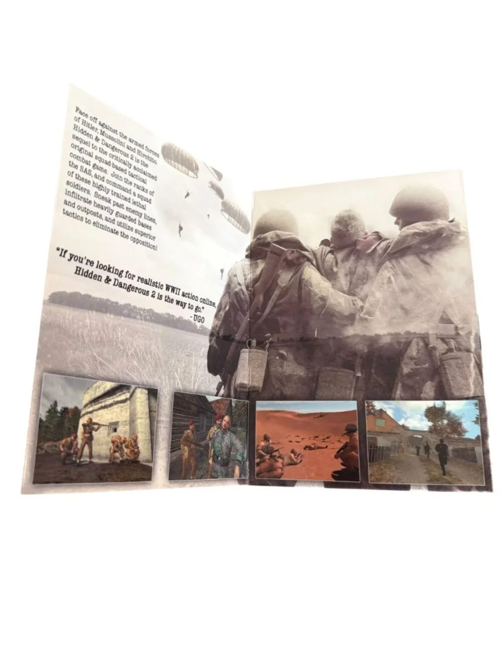 Hidden & Dangerous 2 PC Game New Sealed WWII Tactical Shooter